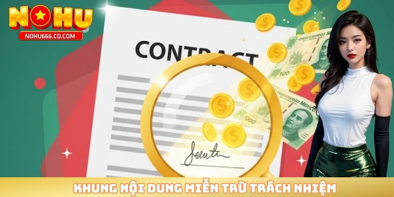 Khung nội dung miễn trừ trách nhiệm